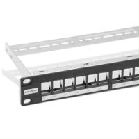 Patchpanel Cat6 obestyckad STP