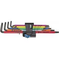 Insexnyckelsats Wera 967/9 TX XL Multicolour HF 1