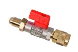 Straight Ball Valves for Refrigerant Hoses