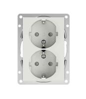 Wall socket inserts 2-way Plus Option