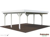 Carport dubbel, Karl, 20,6 m²