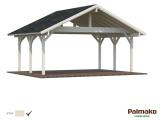 Carport dubbel, Robert, 20,6 m²