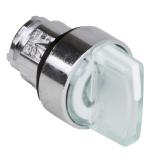 Lamp rotary switch short with LED ZB4BK