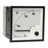 Analog voltmeter 0-300V för direktmätning RQ