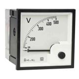 Analog voltmeter 0-500V för direktmätning RQ