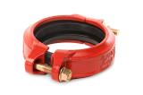 Grooved coupling Rigid, Red