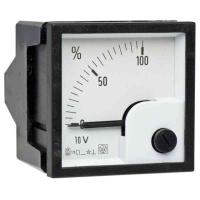 Analog voltmeter 0-10Vdc för direktmätning RQ