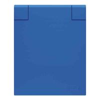 Schuko outlet blue