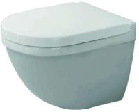 WC-skål Starck 3 Compact vägghängd, Duravit