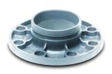 Grooved flange adapter, Galvanized