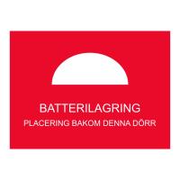 Sign "Batterilagring"