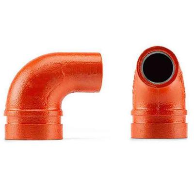 Grooved reduc red 90° elbow dn50-15 - end bend 90º groove
