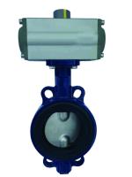 Butterfly valve AVI1483 with double-acting EPDM wafer, a-collection