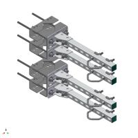 Offset parallellfäste 1 set