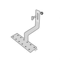 Roof mount for solar panels for tiled roofs, Nibe