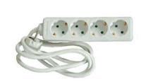 Power strip with a lead and plug