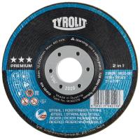 Grinding disc tyroli premium 2in1