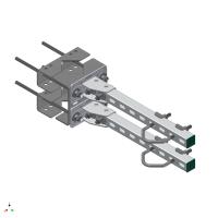 Offset parallellfäste 1/2 set