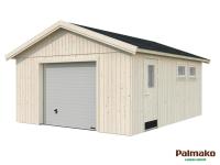 Garage enkel, Andre, 21,5 m², takskjutport