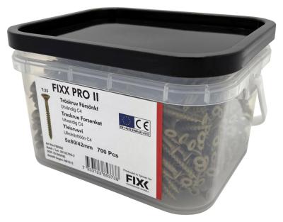 TRÄSKRUV TFT FIXX PROII UTV-C4 5.0X100/60 500/HINK CE-14592