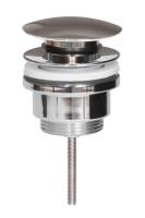 Push-down drain valve for washbasins, Trio