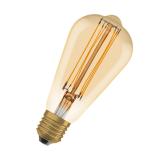 LED-lampa Edison Vintage 1906, Guld, dimbar