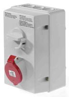 Blocked sockets 16A, IP44, GARO