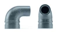 End bend 90º Groove/Thread for sprinkler head, Galvanized