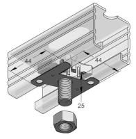 Mounting Bolt for EF Stex 45, MEFA