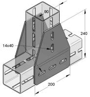 Angle for EF Centum T XL100 FZV, MEFA