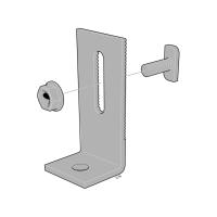 Ceiling bracket mounting optional bracket, Nibe