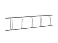 Bicycle rack 5 places wall/freestanding