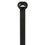 Cable ties with steel locking barb BT, Black, Panduit