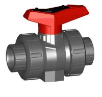 Ball valve 546 with EPDM adhesive sleeve sealing, Georg Fischer