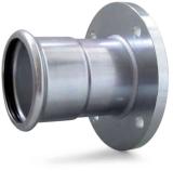 Flange sleeves PN10/16 type M, electro-galvanized, A-press, a-collection