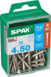 SPAX Universal countersunk T-STAR plus A2 stainless steel