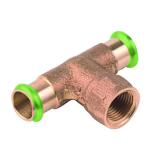 T-pipe brass with internal thread branch Type M copper, a-collection