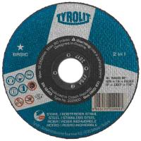 Cut-off disc tyrolit basic 2in1