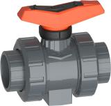 Ball valve 546 with EPDM adhesive sleeve sealing, Georg Fischer