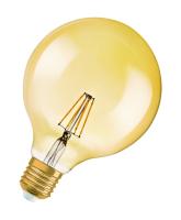 LED-lampa Vintage 1906 Glob, Guld, dimbar