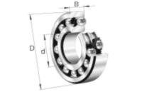 SELF-ALIGNING ball bearings FAG 23