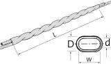 Rotary splice pipe Cu