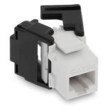 Rj45 jack med standard Keystone hålbild kategori 5e UTP, Eurolan