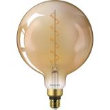 LED-lampa Klassisk med glödtråd gold