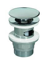 Bottom valve with popup G32 for washbasin, Purus