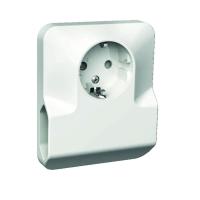 Wall socket 3-way Kombi and class II socket