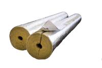 Pipe Section 800 alu-armored Insulation thickness 40mm, Rockwool