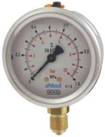 Pressure gauge 2750 stainless steel 63 mm, a-collection