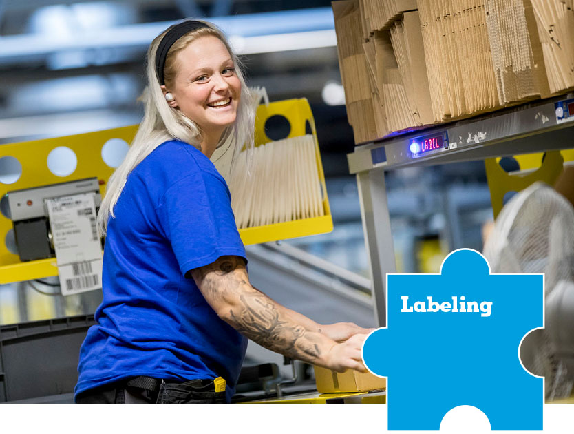 Packed & Ready - Labeling - Ahlsell