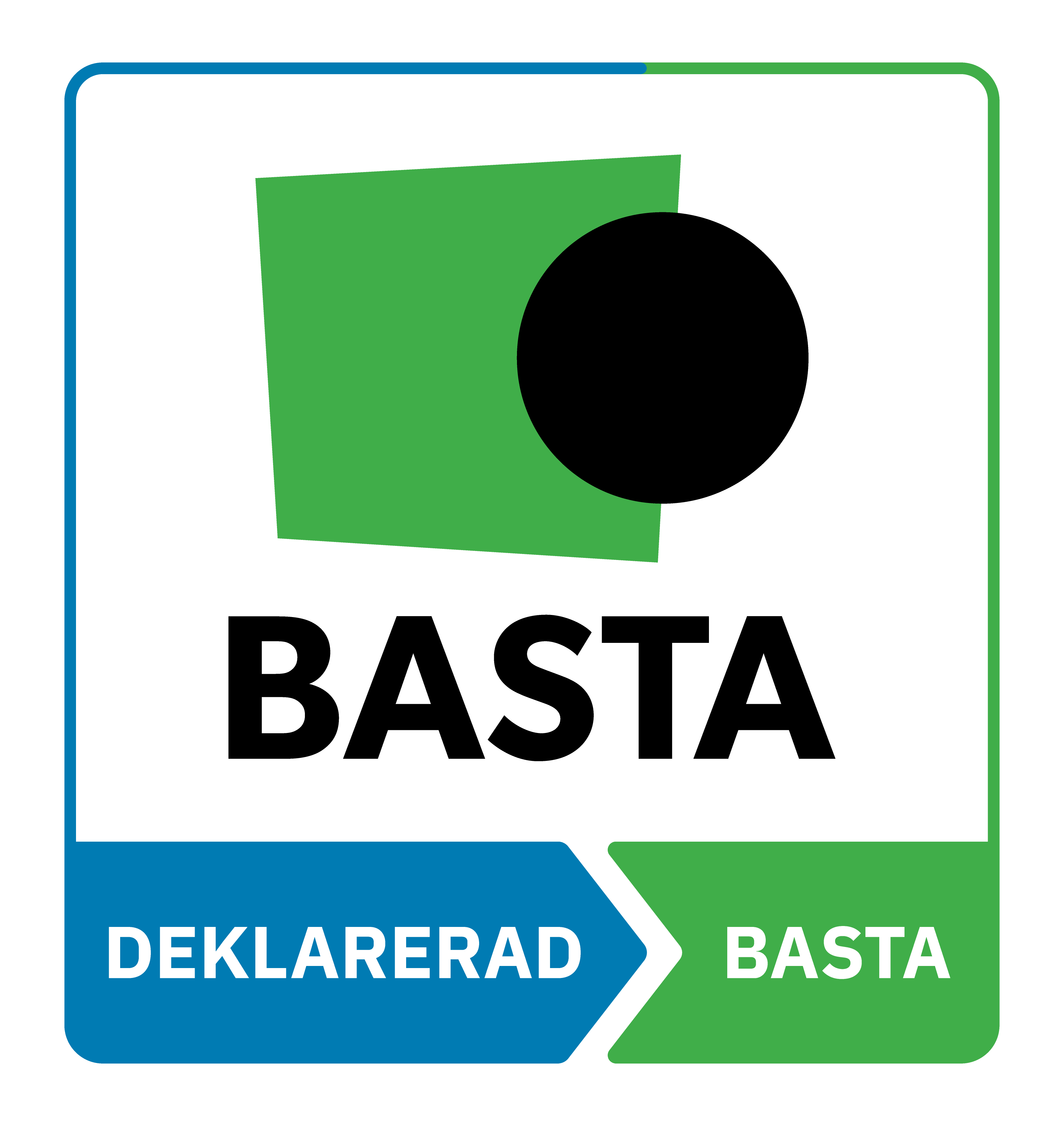 DEKLARERAD till BASTA